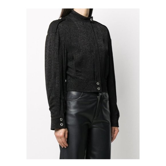 Just Cavalli Snakeskin pattern cropped jacket - Picture 3 of 6